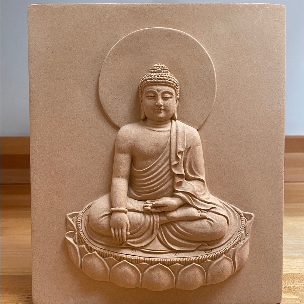 Sandstone Buddha Relief